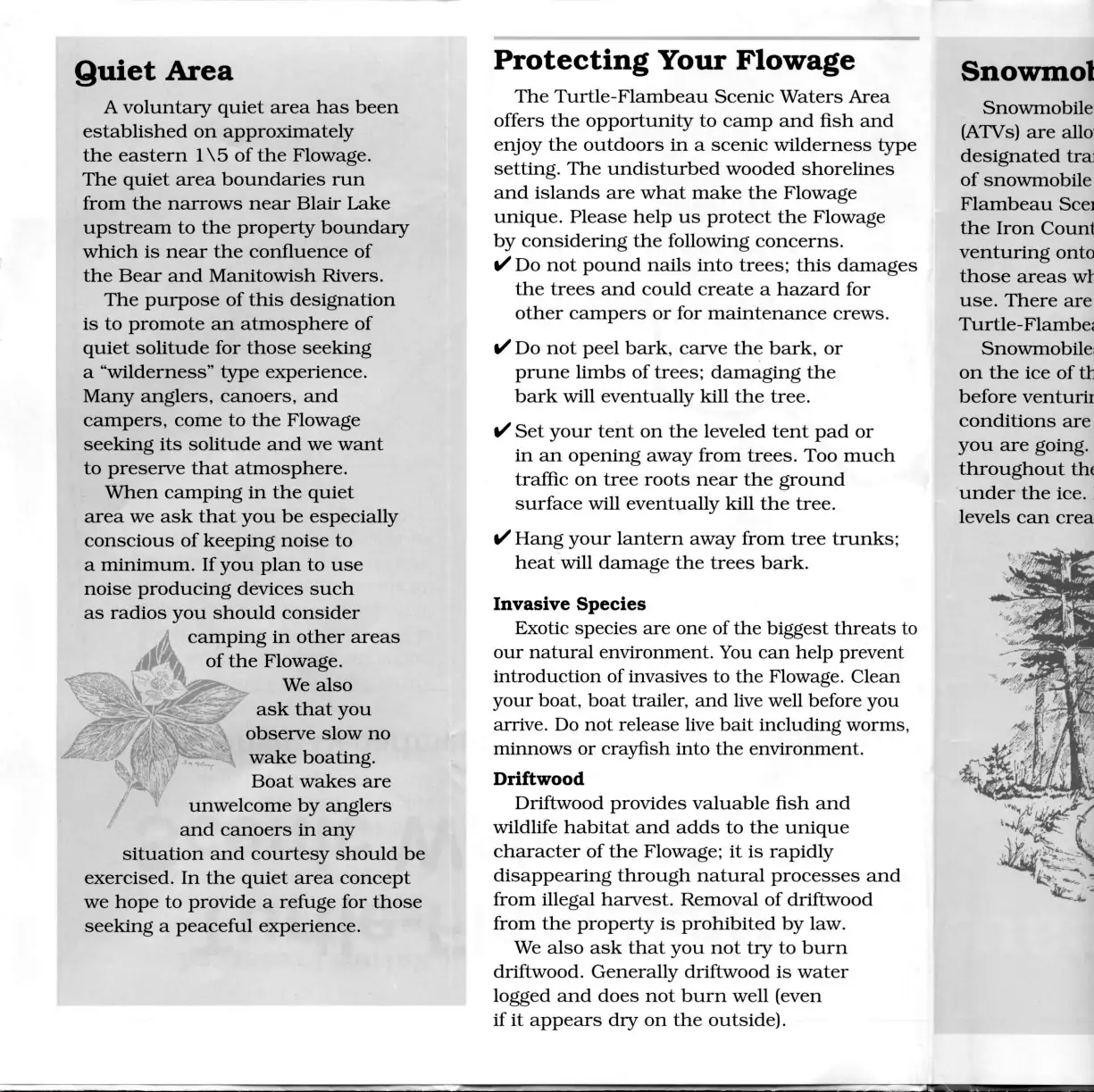 DNR survey map of Turtle Flambeau Flowage, sheet 17 of 19. Tap to zoom.